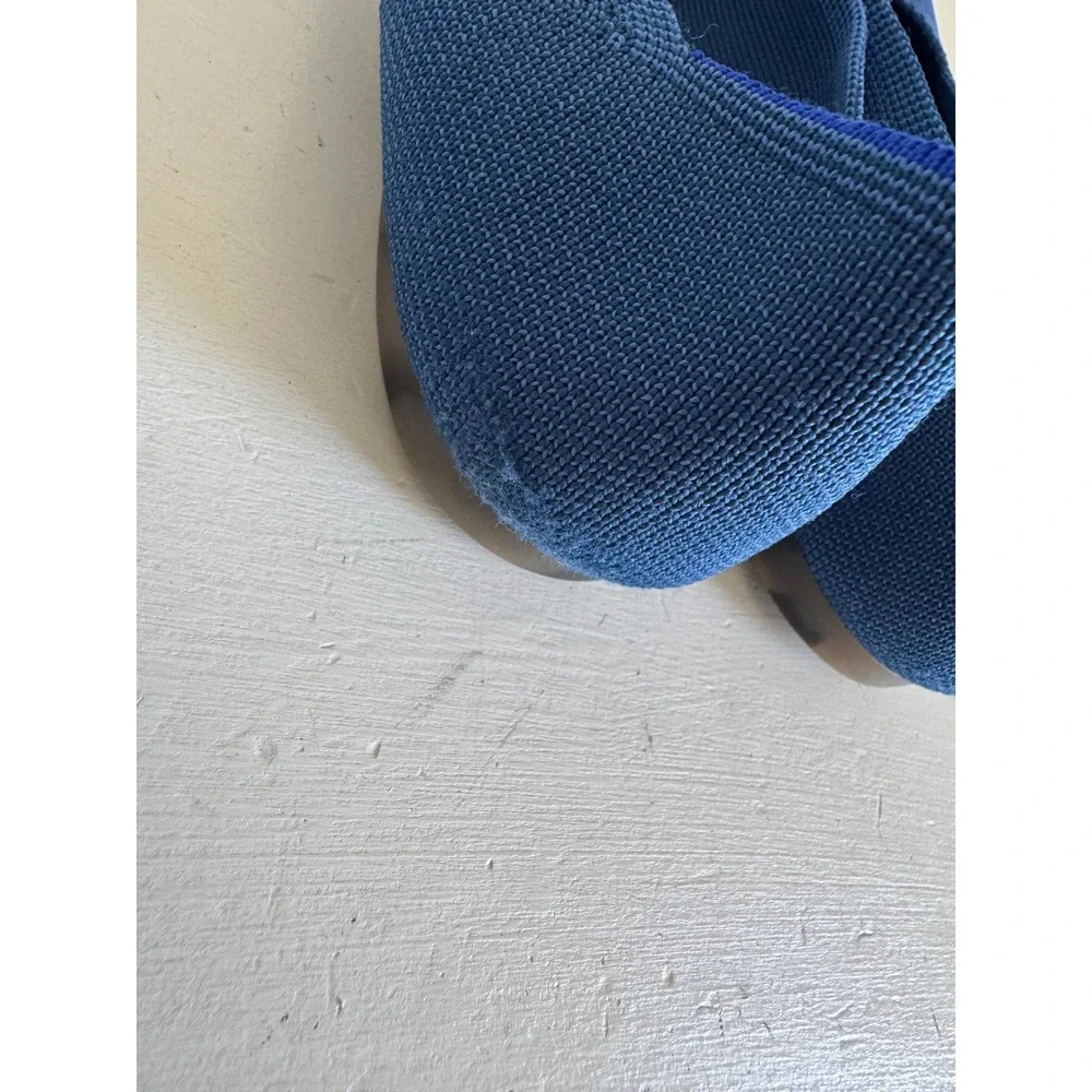 Rothy's blue The Point flats size 10.5 - Picture 7 of 12
